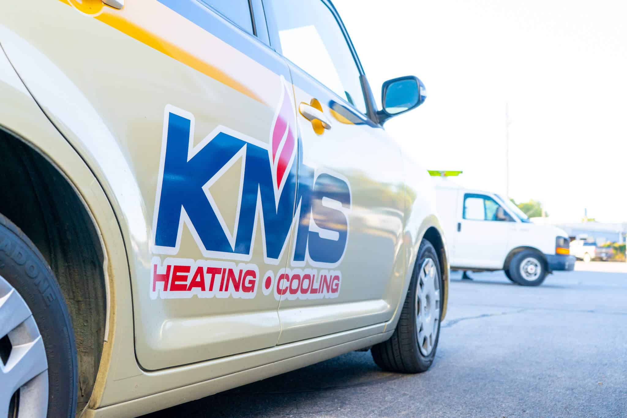 KMS HVAC Services company car