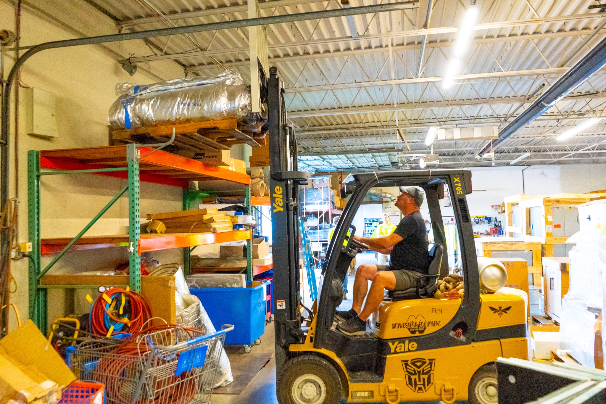 KMS Team Preparing for Installation